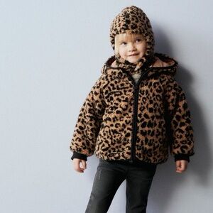 Zara 3-4 leopard jacket